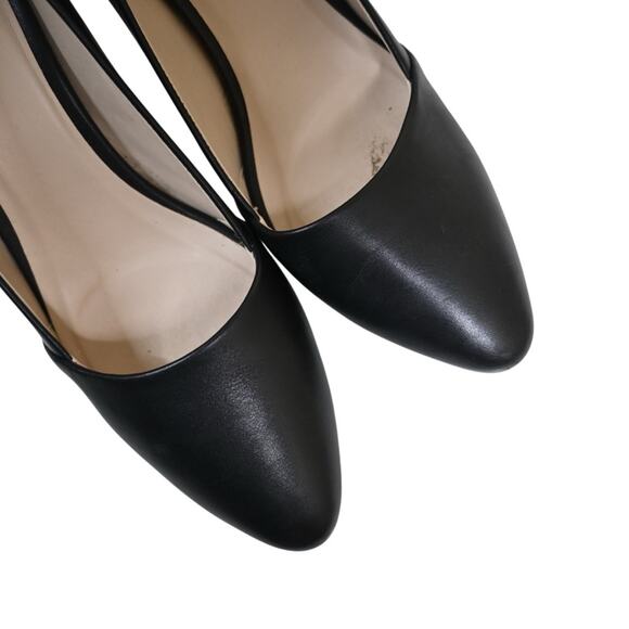 Cole Haan Womens 9B Grand.OS Black Leather Pump - Picture 6 of 9